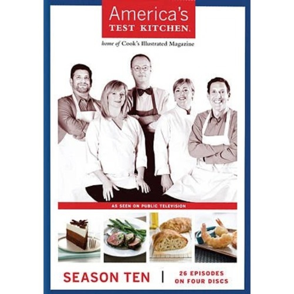 Americas‎ Test Kitchen Season 10 DVD Set 4 Discs 26 Episodes Cooks PBS
